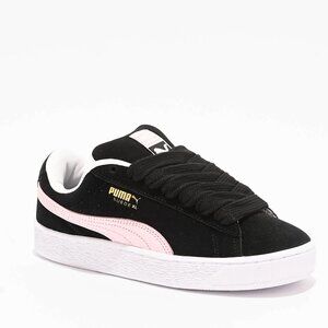 PUMA Women's Suede XL Black & Pink Shoes Size 7.5 NIB